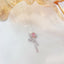 14K GOLD 0.33 CTW NATURAL PINK DIAMOND & DIAMOND NECKLACE