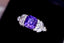 14K GOLD 2.63 CTW NATURAL SAPPHIRE & DIAMOND RING