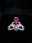 14K GOLD 1.43 CTW NATURAL RUBY & DIAMOND RING