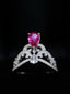 14K GOLD 1.43 CTW NATURAL RUBY & DIAMOND RING