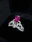 14K GOLD 1.43 CTW NATURAL RUBY & DIAMOND RING