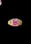 14K GOLD 1.60 CTW NATURAL TOURMALINE & DIAMOND RING