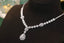 14K GOLD 3.9 CT NATURAL H DIAMOND NECKLACE