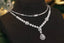 14K GOLD 3.9 CT NATURAL H DIAMOND NECKLACE