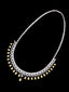 14K GOLD 5.2 CTW NATURAL YELLOW DIAMOND & DIAMOND NECKLACE