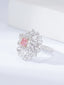 GIA CERTIFIED 14K GOLD 1.77 CTW NATURAL PINK DIAMOND & DIAMOND RING