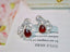 14K GOLD 2.31 CTW NATURAL RUBY & DIAMOND EARRINGS