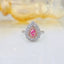 GIA CERTIFIED 14K GOLD 1.07 CTW NATURAL PINK DIAMOND & DIAMOND RING