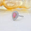 GIA CERTIFIED 14K GOLD 1.07 CTW NATURAL PINK DIAMOND & DIAMOND RING