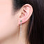 14K GOLD 0.49 CTW VIVID GREEN NATURAL EMERALD & DIAMOND EARRINGS