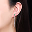 14K GOLD 0.49 CTW VIVID GREEN NATURAL EMERALD & DIAMOND EARRINGS