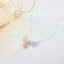 14K GOLD 0.33 CTW NATURAL PINK DIAMOND & DIAMOND NECKLACE