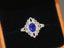 14K GOLD 1.76 CTW NATURAL SAPPHIRE & DIAMOND RING