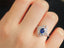 14K GOLD 1.76 CTW NATURAL SAPPHIRE & DIAMOND RING