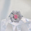 14K GOLD 1.12 CTW NATURAL PINK DIAMOND & DIAMOND RING