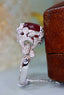 14K GOLD 7.04 CTW NATURAL TOURMALINE & DIAMOND RING