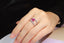 14K GOLD 1.87 CTW NATURAL PADPARADSCHA SAPPHIRE & DIAMOND RING