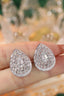 14K GOLD 1.00 CT NATURAL H DIAMOND EARRINGS