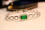 14K GOLD 1.27 CTW NATURAL EMERALD & DIAMOND BRACELET