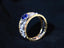 14K GOLD 1.22 CTW NATURAL SAPPHIRE & DIAMOND RING