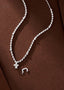 14K GOLD 1.38 CT NATURAL H DIAMOND NECKLACE