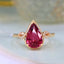 14K GOLD 1.80 CTW NATURAL TOURMALINE & DIAMOND RING