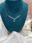 14K GOLD 0.75 CT NATURAL H DIAMOND NECKLACE