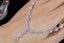 14K GOLD 7.65 CT NATURAL H DIAMOND NECKLACE