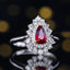 14K GOLD 1.56 CTW NATURAL RUBY & DIAMOND RING/PENDANT