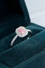 14K GOLD 0.49 CTW NATURAL PINK DIAMOND & DIAMOND RING