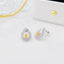 14K GOLD 1.04 CTW NATURAL YELLOW DIAMOND & DIAMOND EARRINGS