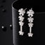 14K GOLD 2.16 CTW NATURAL H DIAMOND EARRINGS