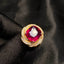 14K GOLD 5.05 CT NATURAL TOURMALINE & DIAMOND RING