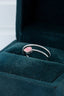 14K GOLD 0.35 CTW NATURAL PINK DIAMOND & DIAMOND RING