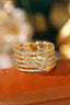 14K GOLD 0.60 CT NATURAL H DIAMOND RING