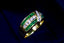 14K GOLD 1.29 CTW NATURAL EMERALD & DIAMOND RING