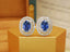 14K GOLD 1.63 CTW NATURAL SAPPHIRE & DIAMOND EARRINGS