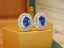 14K GOLD 1.63 CTW NATURAL SAPPHIRE & DIAMOND EARRINGS