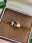 14K GOLD 1.14 CTW NATURAL SAPPHIRE & DIAMOND RING