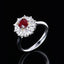 14K GOLD 1.72 CTW NATURAL RUBY & DIAMOND RING/PENDANT