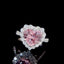 14K GOLD 2.64 CTW NATURAL MORGANITE & DIAMOND RING/PENDANT