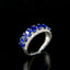 14K GOLD 2.36 CTW NATURAL SAPPHIRE & DIAMOND RING