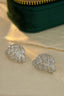 14K GOLD 0.90 CT NATURAL H DIAMOND EARRINGS