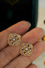 14K GOLD 0.16 CT NATURAL H DIAMOND EARRINGS