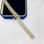 14K GOLD 4.41 CTW NATURAL YELLOW DIAMOND & DIAMOND BRACELET