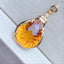 14K GOLD 11.36 CTW NATURAL CITRINE & DIAMOND PENDANT