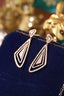 14K GOLD 0.50 CT NATURAL H DIAMOND EARRINGS