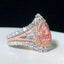 14K GOLD 2.14 CTW NATURAL PINK DIAMOND & DIAMOND RING