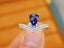 14K GOLD 1.43 CTW NATURAL SAPPHIRE & DIAMOND RING