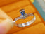 14K GOLD 1.43 CTW NATURAL SAPPHIRE & DIAMOND RING